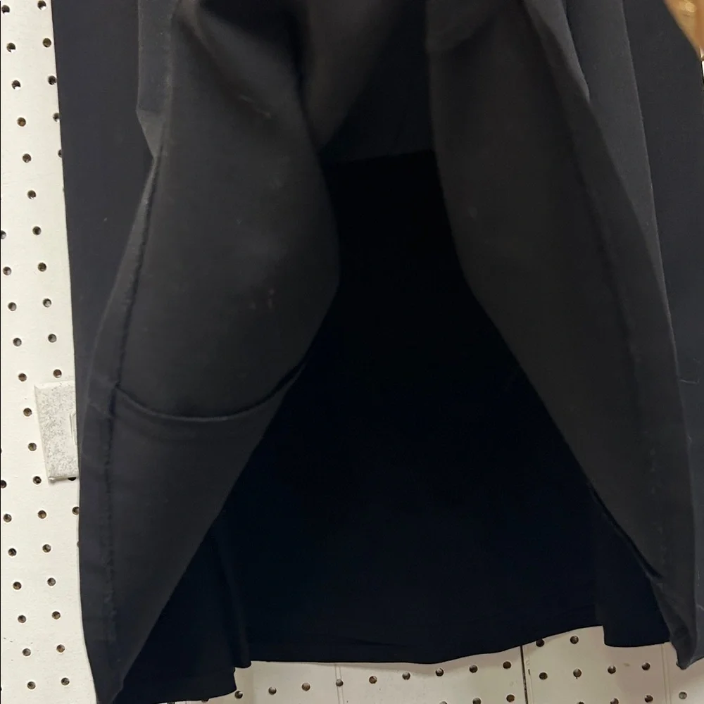 Ralph Lauren Wool Classic Black Midi Skirt
